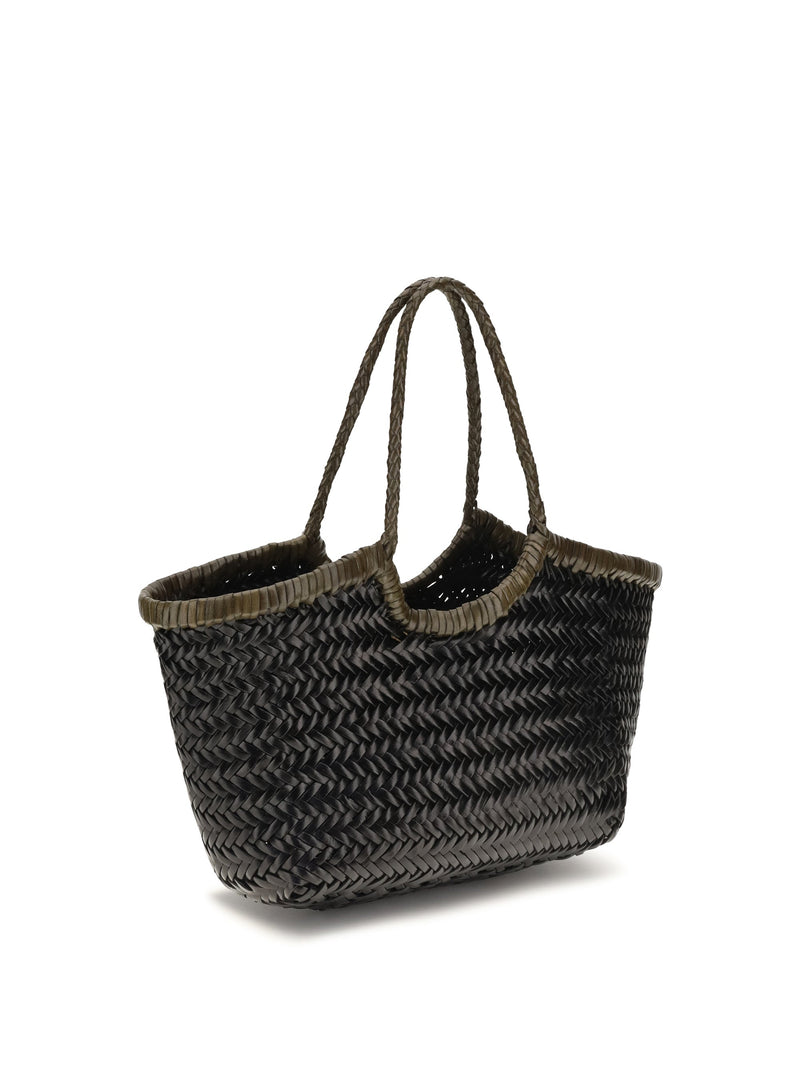 Dragon Diffusion Nantucket Handbag — Black Calf Leather Bos Taurus Hand Bags