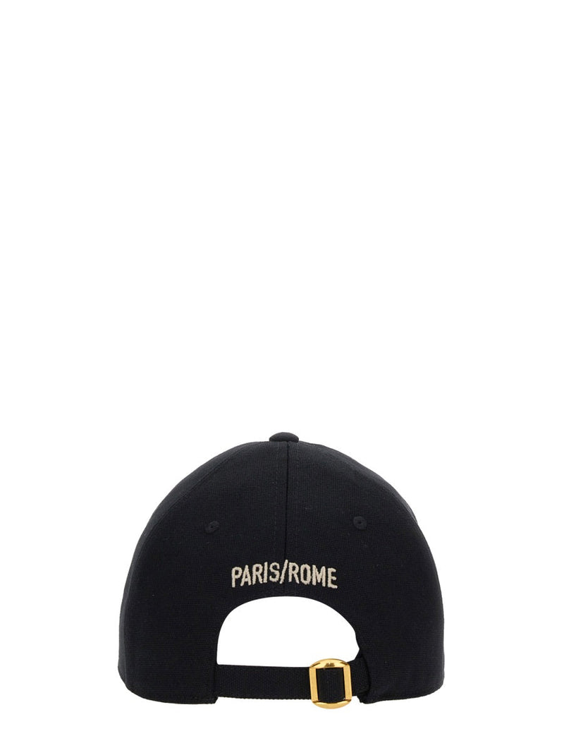 Valentino Garavani 7y2hda41fvh_0na Cotton Baseball Cap — Black Caps