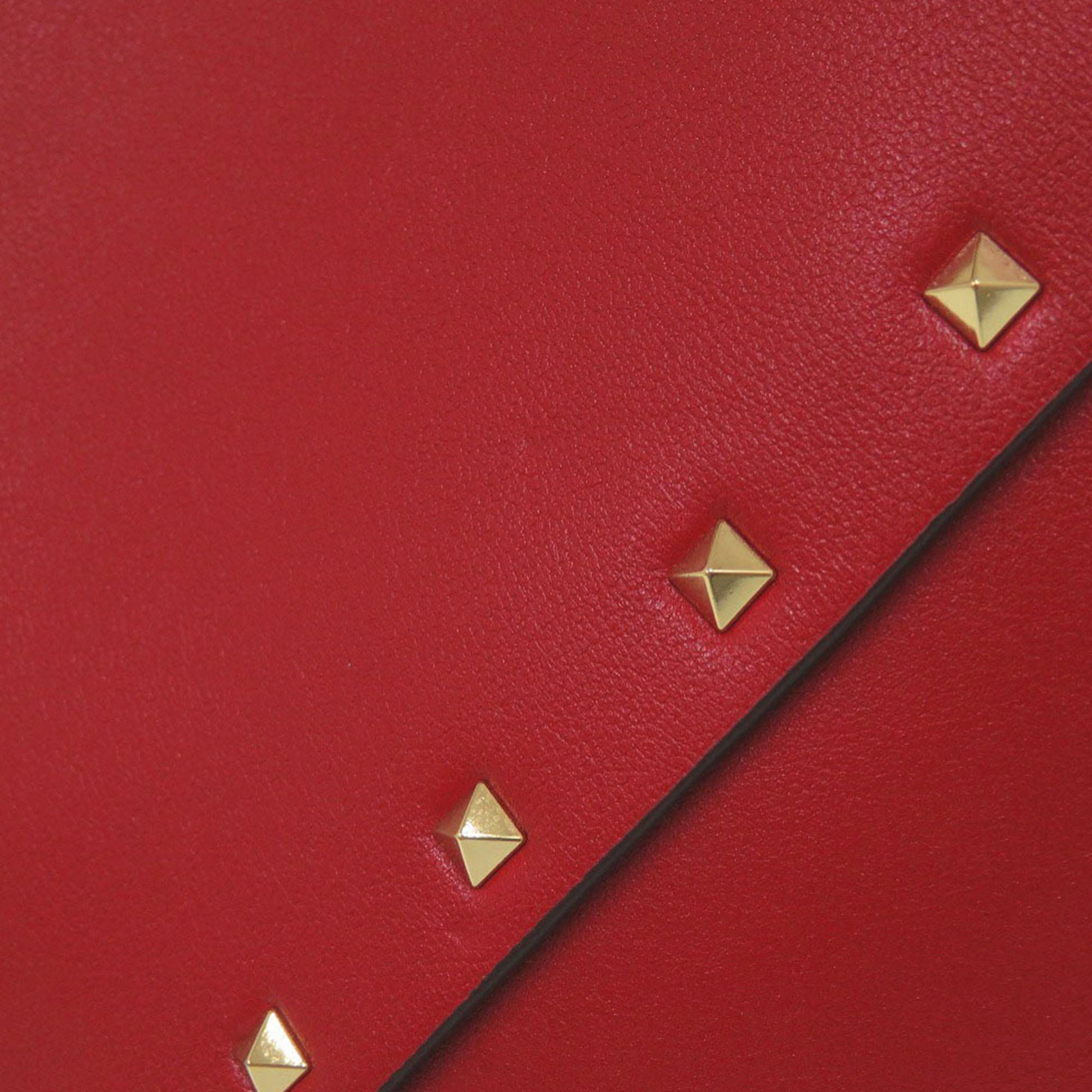 Leather Rockstud Wispy Bucket Bag - Image 7