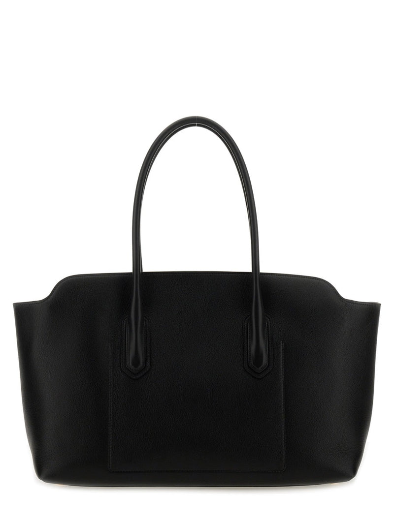 Tom Ford Calf Leather Shoulder Bag — Black