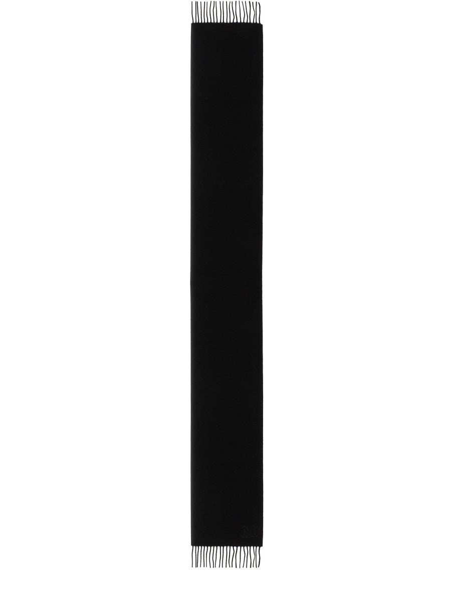 Max Mara Scarf — Black Cashmere (capra Hircus Scarfs