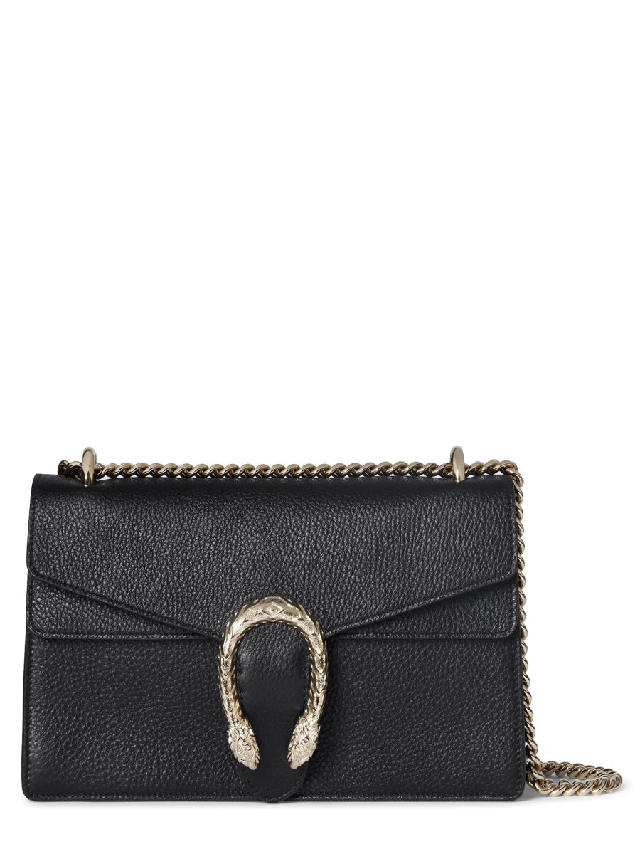 Gucci Dionysus Shoulder Bag — Black Calf Skin