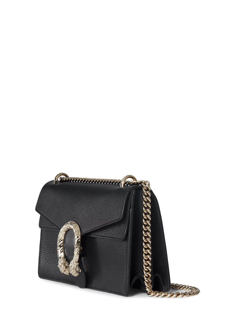 Gucci Dionysus Shoulder Bag — Black Calf Skin