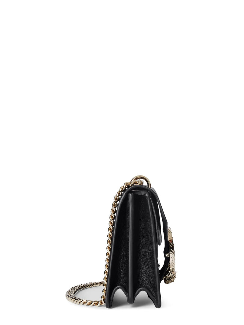 Gucci Dionysus Shoulder Bag — Black Calf Skin