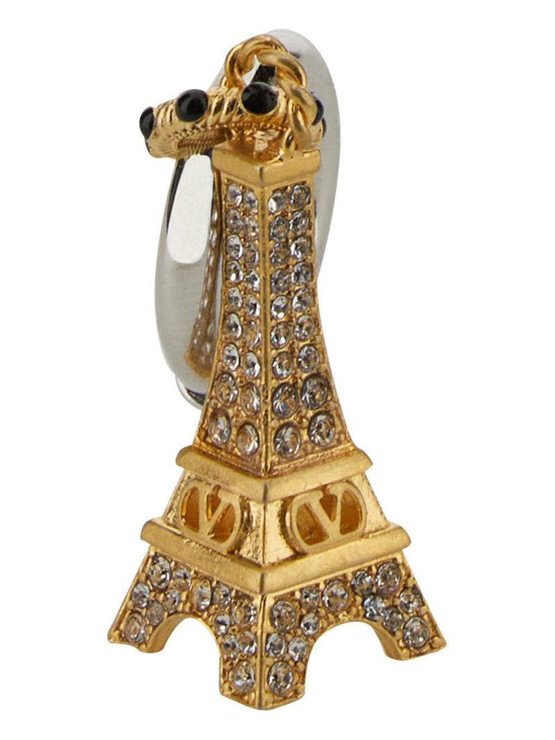 Valentino Garavani Chez Valentine Earring — Gold Brass Earrings