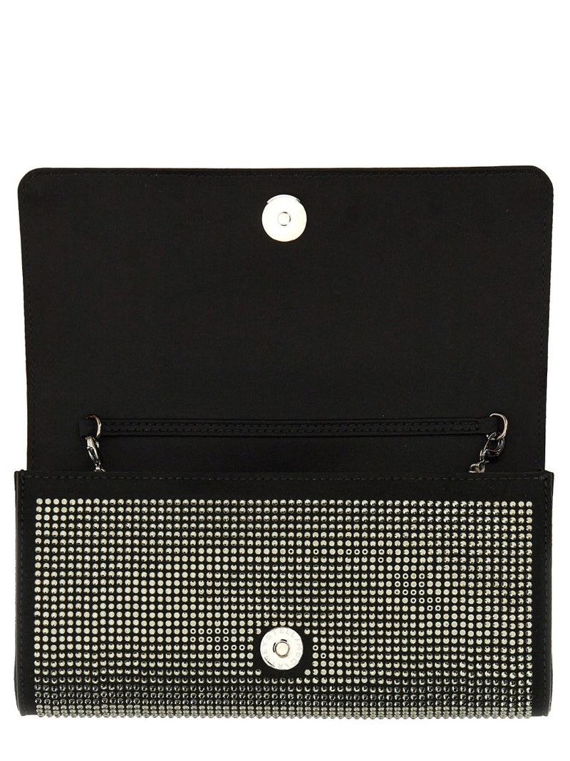 Stella Mccartney Clutch — Black F: Polyester