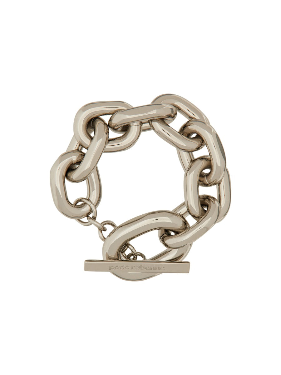 Rabanne Xl Link Bracelet — Silver Aluminium Brass Bracelets