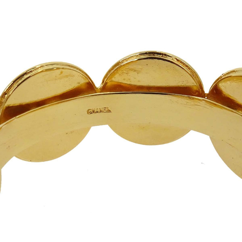 Chanel Vintage Bangle Gold-Plated Gold_plated Bijoux