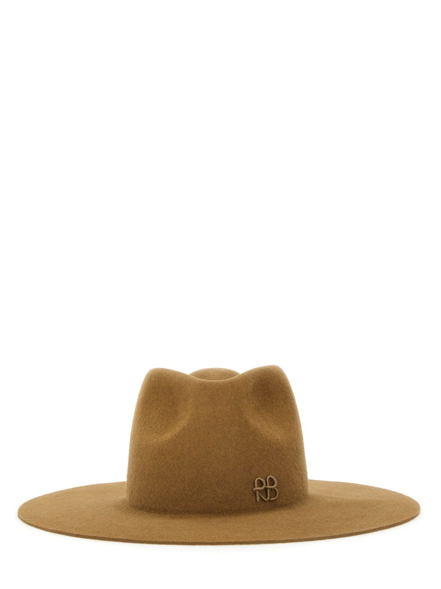 Ruslan Baginskiy Fdr037pf25_f-10p-Wrbbeige Winter Hat — Beige Felt