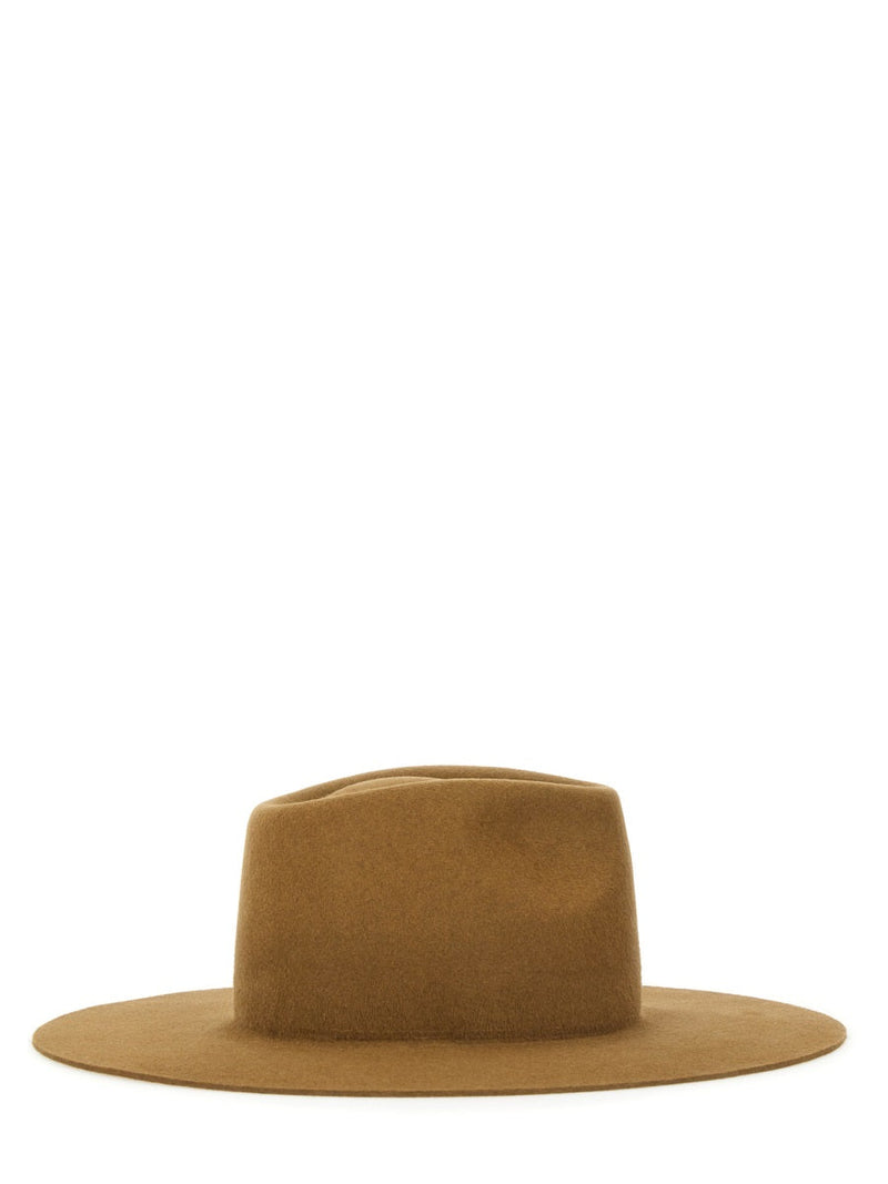 Ruslan Baginskiy Fdr037pf25_f-10p-Wrbbeige Winter Hat — Beige Felt