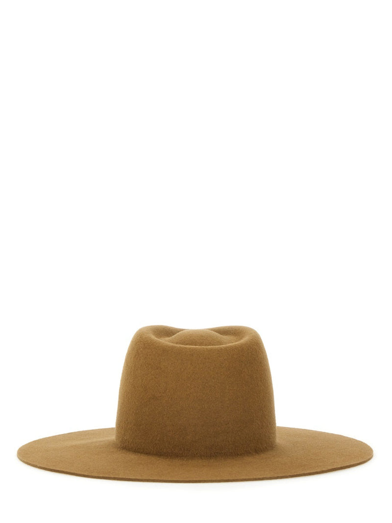 Ruslan Baginskiy Fdr037pf25_f-10p-Wrbbeige Winter Hat — Beige Felt
