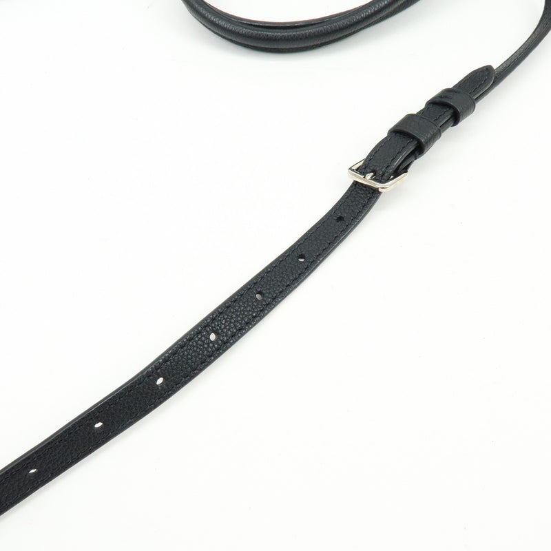 Louis Vuitton Soft Lockit Leather Black Bag