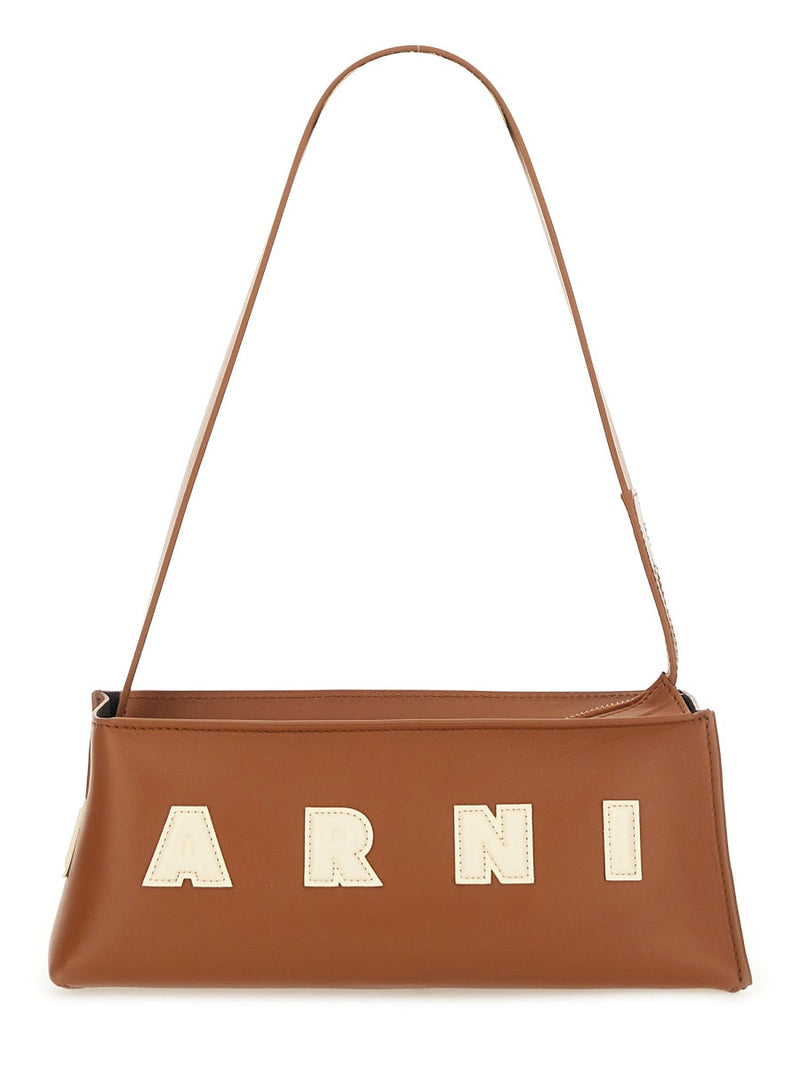 Marni Museum Shoulder Bag — Brown
