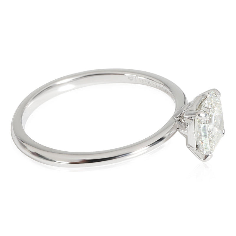 Tiffany & Co. 1.01 Ct Cut Cornered Square Mixed Diamond True Engagement Ring 950