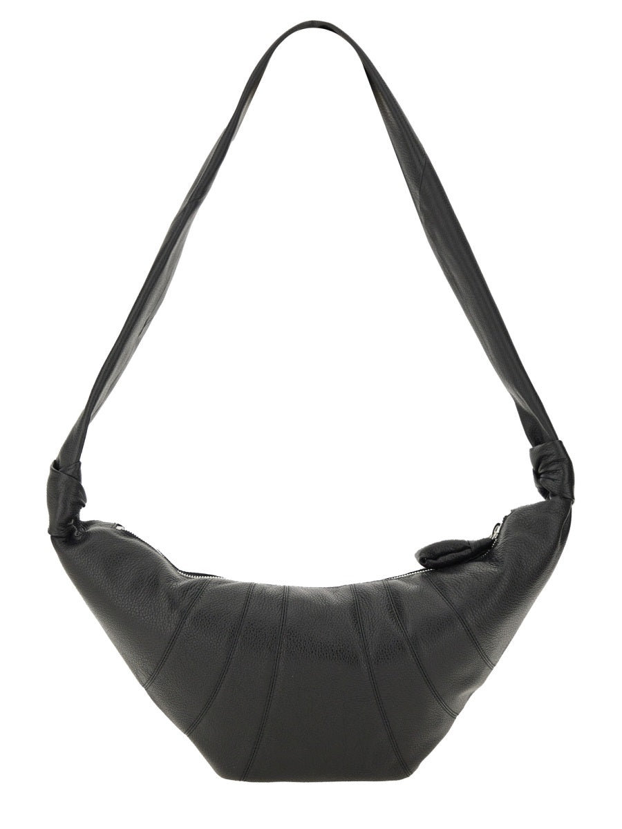 Lemaire Shoulder Bag — Black Lamb Leather