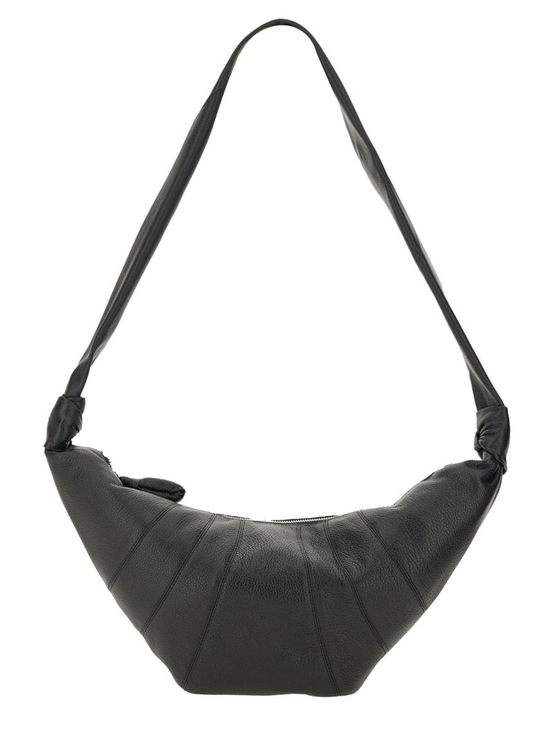 Lemaire Shoulder Bag — Black Lamb Leather