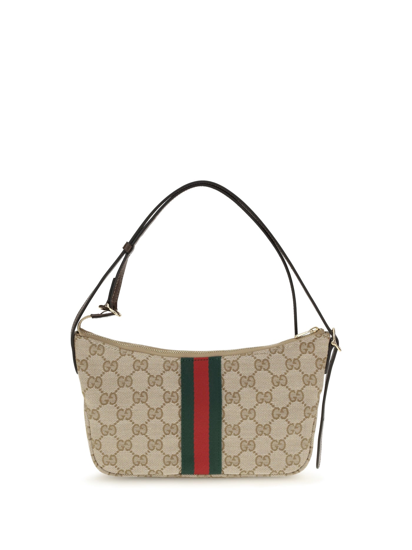 Gucci Shoulder Bag — Beige Fabric