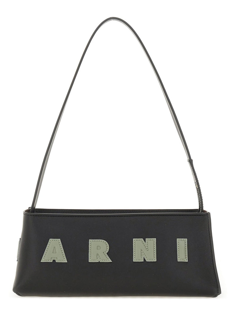 Marni Shoulder Bag — Black Body: Calf Leather