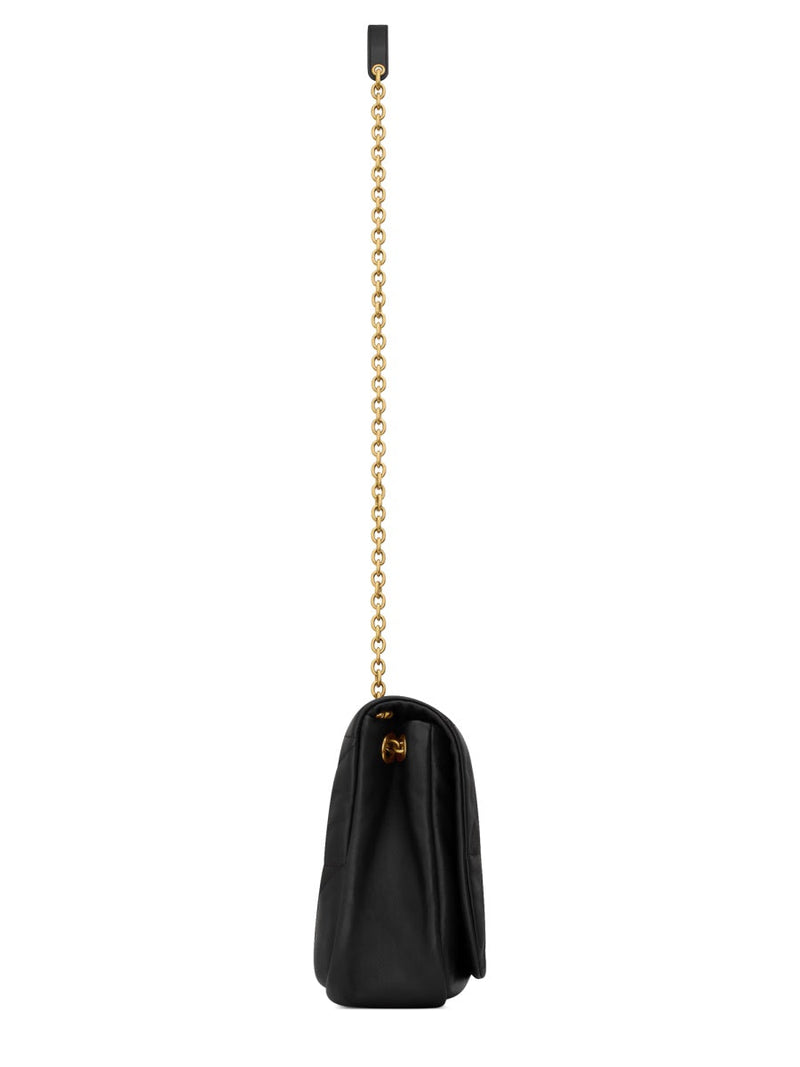 Saint Laurent Jamie 4.3 Shoulder Bag — Black Lamb Skin