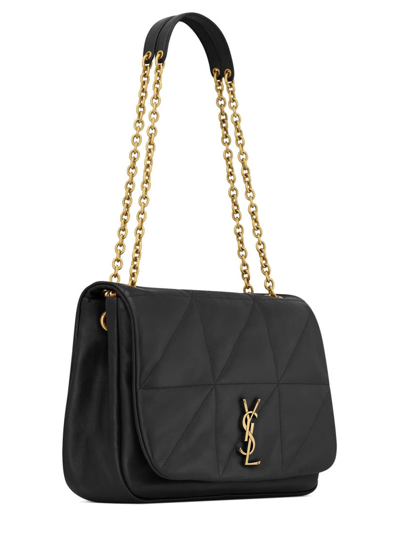Saint Laurent Jamie 4.3 Shoulder Bag — Black Lamb Skin