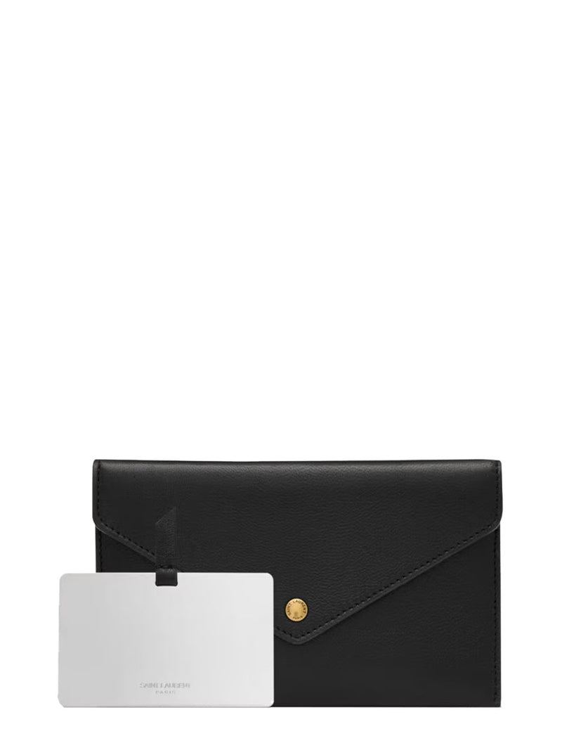 Saint Laurent Loulou Shoulder Bag — Black Lamb Leather