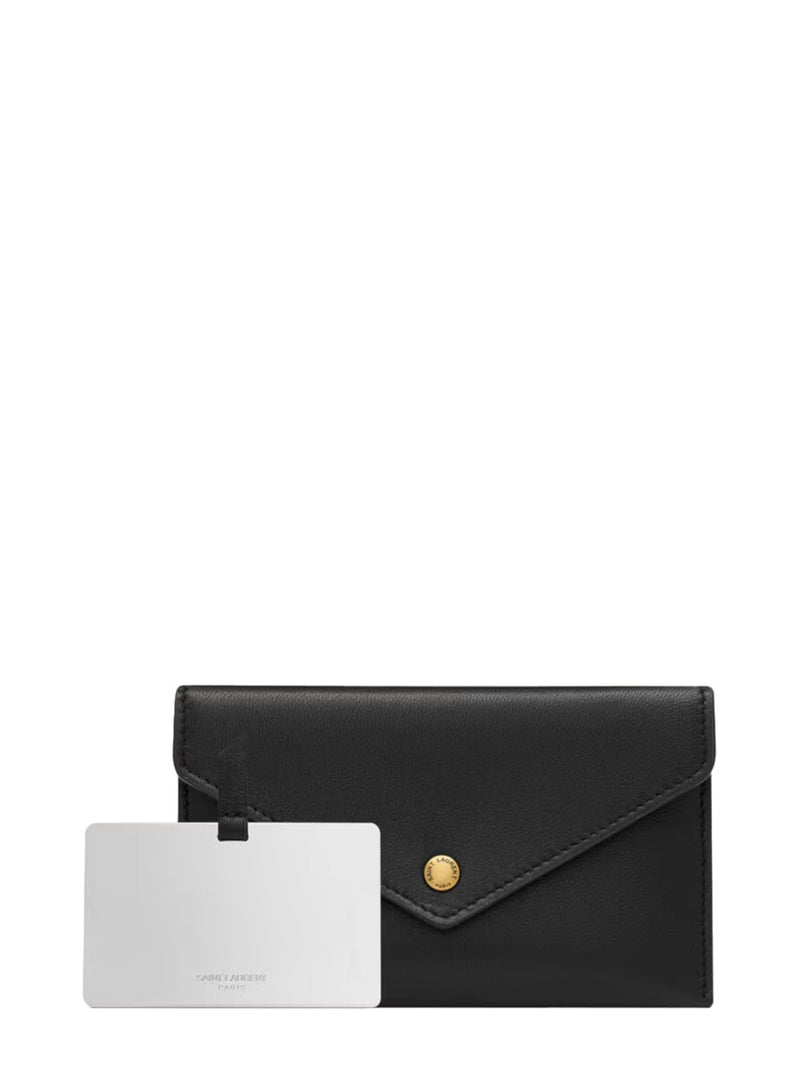 Saint Laurent Loulou Small Shoulder Bag — Black Leather