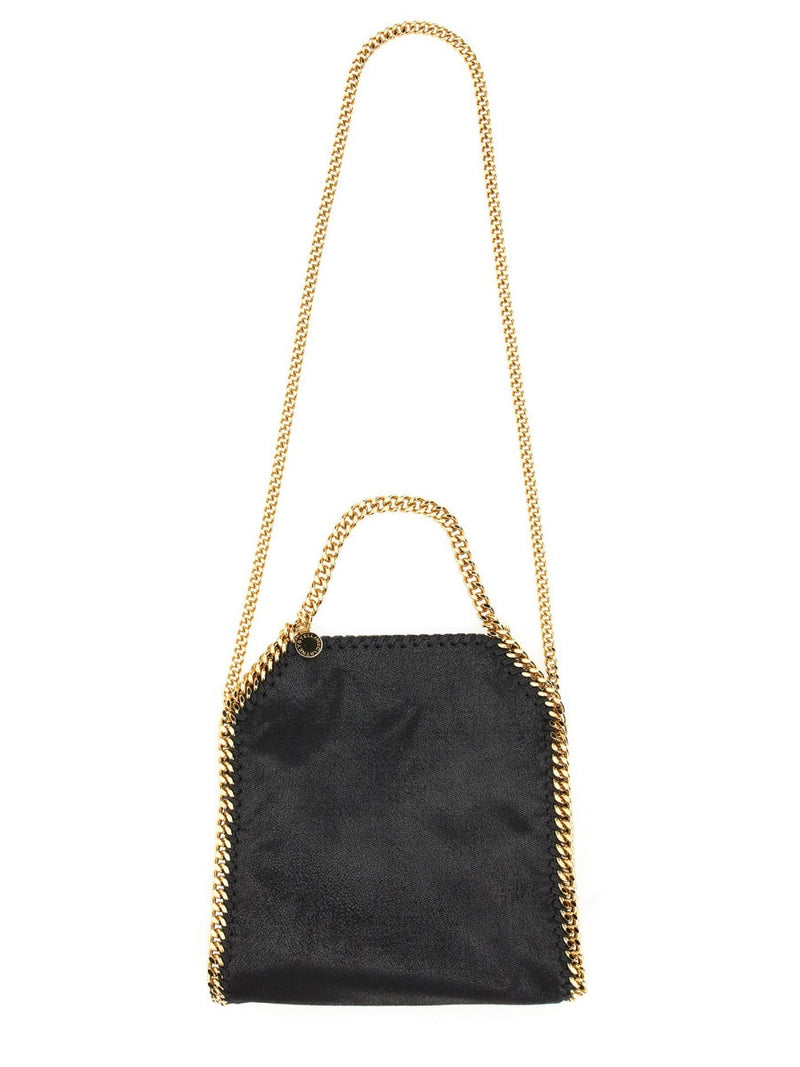 Stella Mccartney Falabella Mini Shoulder Bag — Black