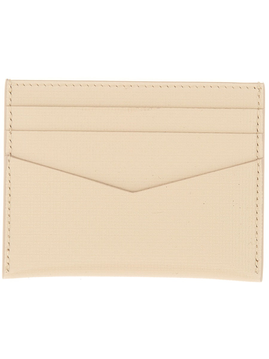 Givenchy Classique 4g Wallet — Beige Calf Leather & Purses