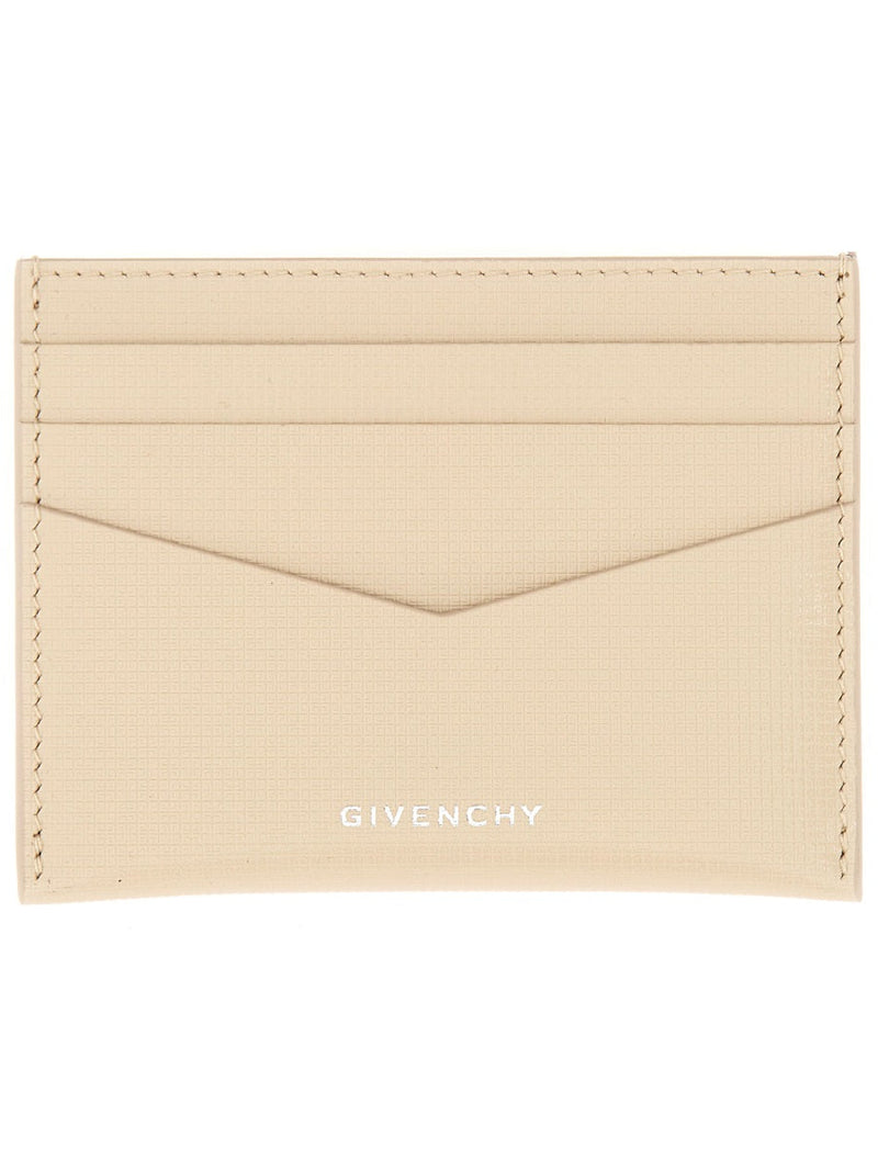 Givenchy Classique 4g Wallet — Beige Calf Leather & Purses