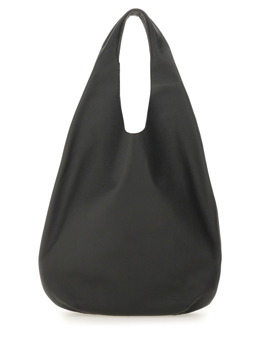 A.p.c. Le Neige Shoulder Bag — Black Leather