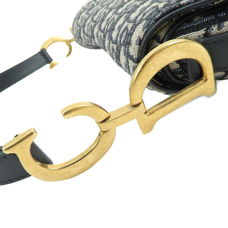 Christian Dior Saddle Oblique Canvas Multicolour Bag
