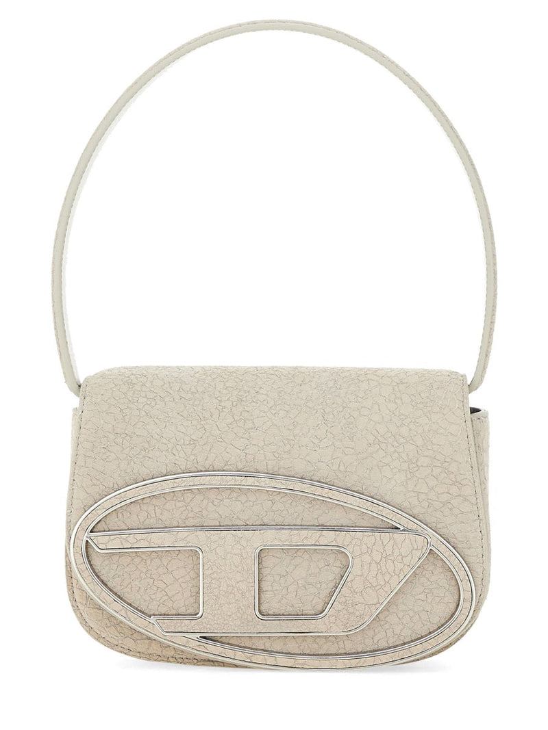 Diesel Pvn Blend Shoulder Bag — Ivory