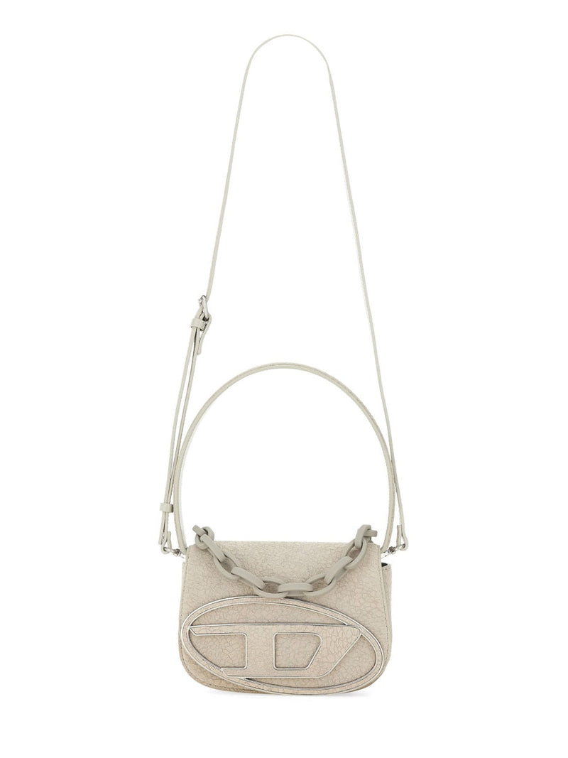 Diesel Pvn Blend Shoulder Bag — Ivory
