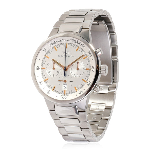 Iwc Gst Iw372703 Mens Watch Stainless Steel Silver Wrist