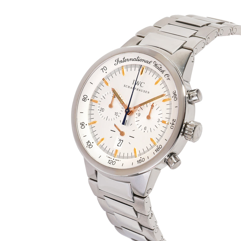 Iwc Gst Iw372703 Mens Watch Stainless Steel Silver Wrist