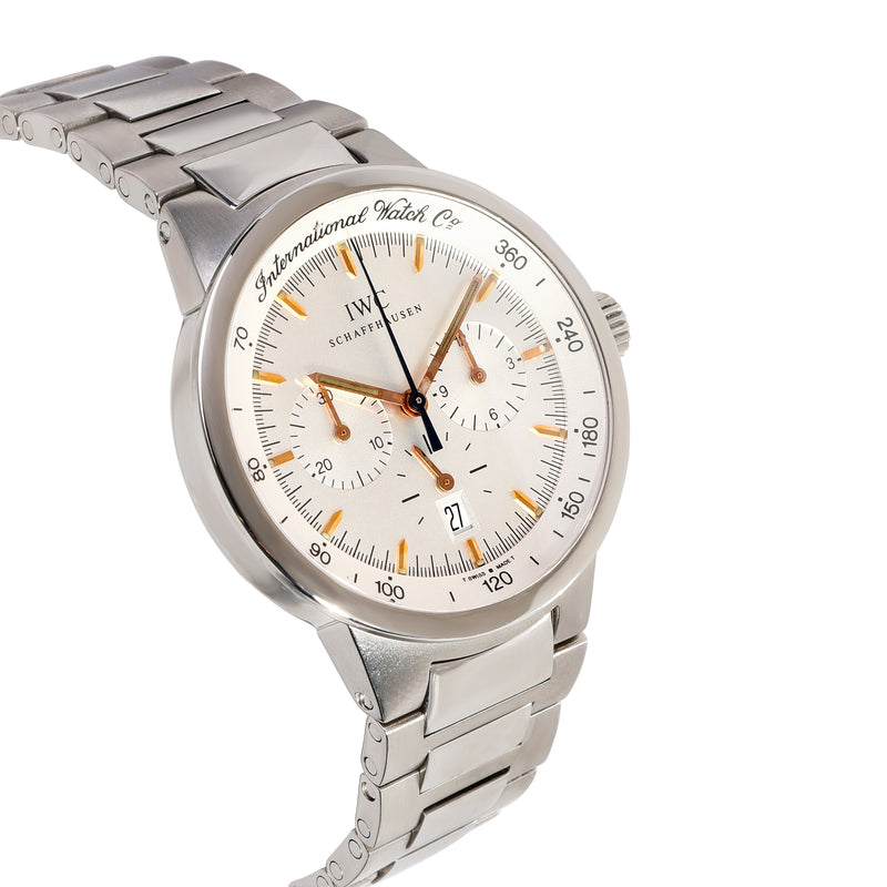 Iwc Gst Iw372703 Mens Watch Stainless Steel Silver Wrist