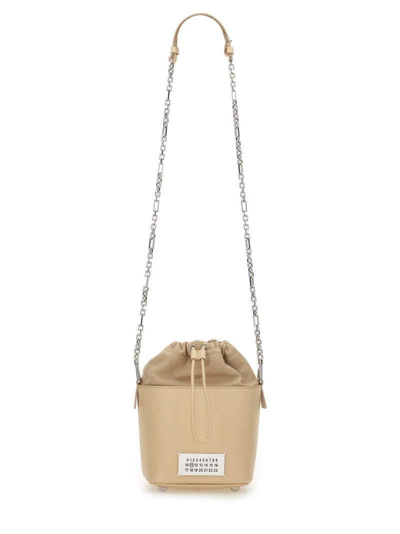 Maison Margiela 5ac Bucket Bag — Ivory Body: Cow Leather