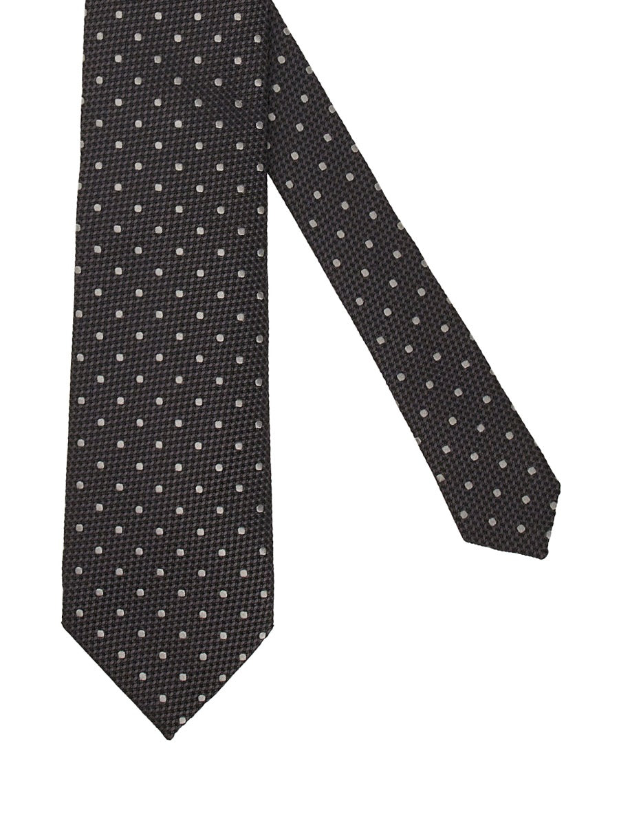 Tom Ford Silk Necktie — Gray Neckties