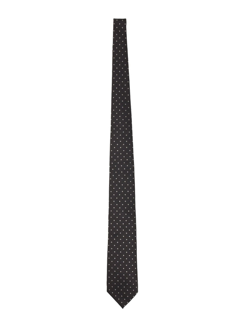 Tom Ford Silk Necktie — Gray Neckties
