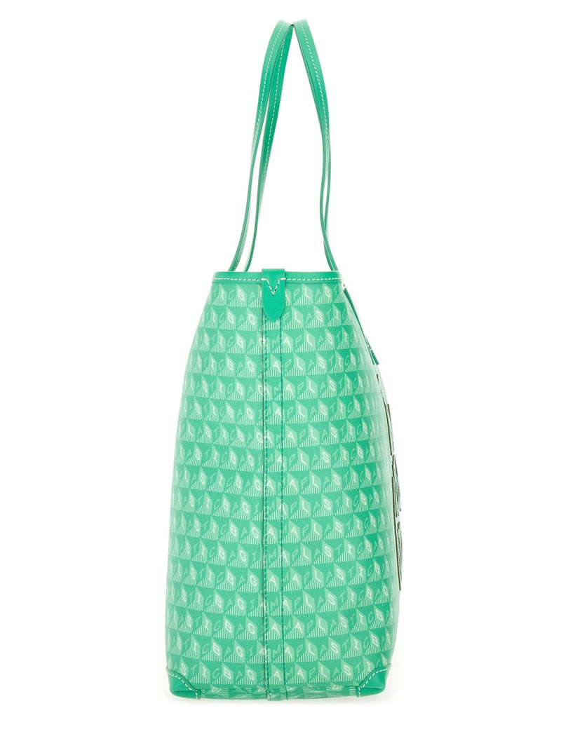 Anya Hindmarch Tote Bag — Green Cowhide - Bos Taurus