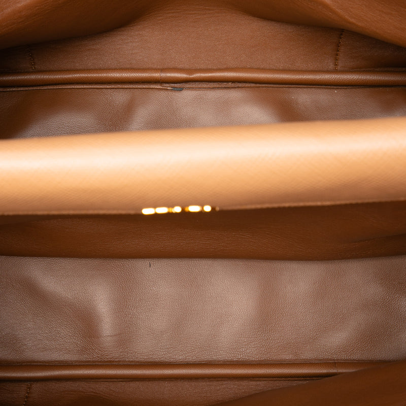 Medium Canvas and Saffiano Cuir Double Satchel - Image 4