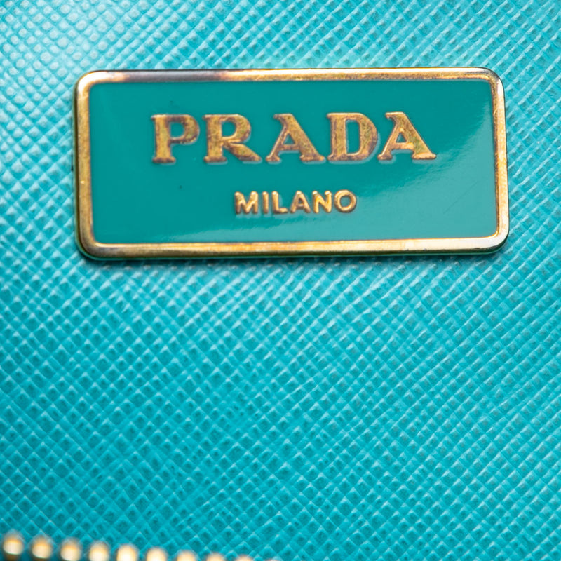 Large Saffiano Lux Promenade Satchel - Image 5