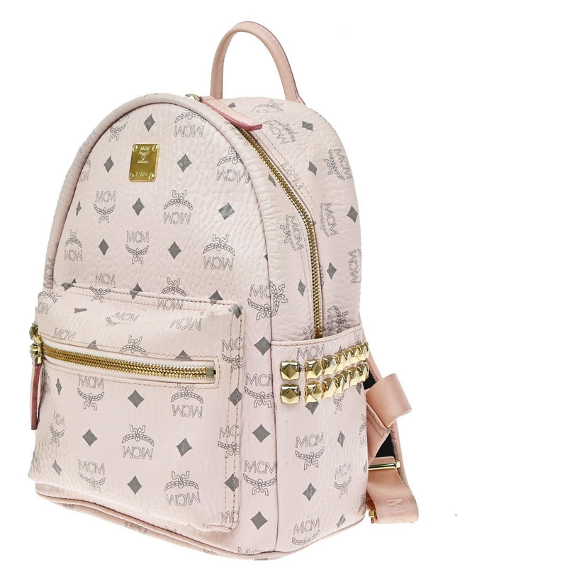Mcm Vintage Vicetos Leather Pink Bag
