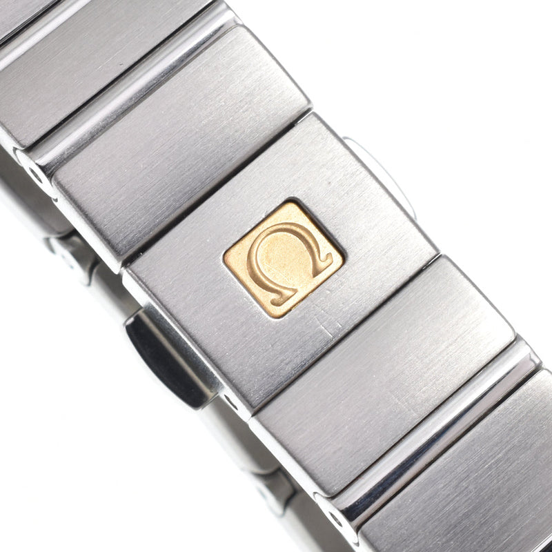 Omega Constellation Quartz Stainless Steel With Diamond Bezel And Markers Watches