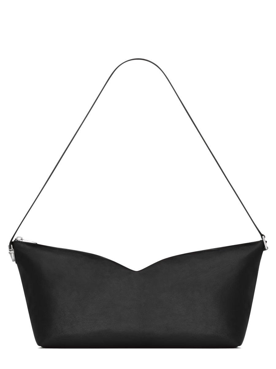 Saint Laurent Le Tuc Shoulder Bag — Black Goya Leather
