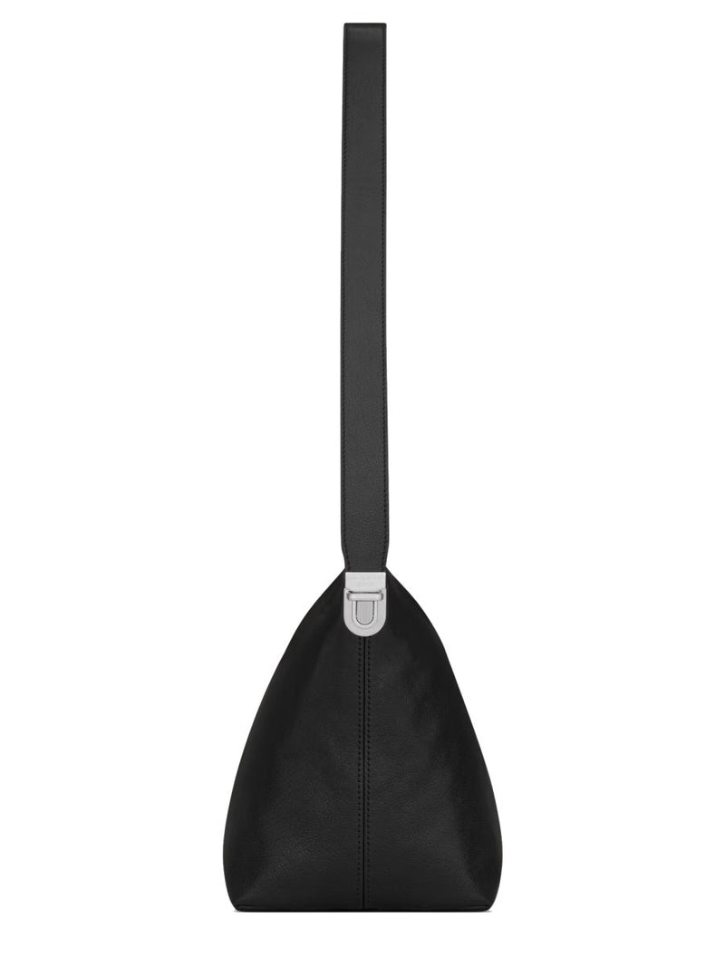 Saint Laurent Le Tuc Shoulder Bag — Black Goya Leather