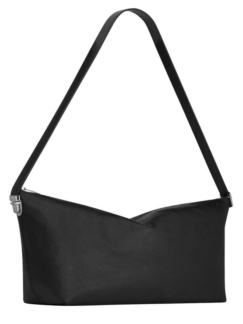 Saint Laurent Le Tuc Shoulder Bag — Black Goya Leather