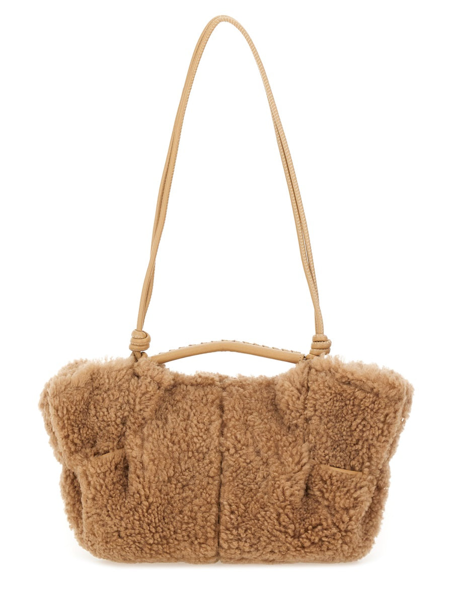 Hereu Mini Bag — Beige Leather