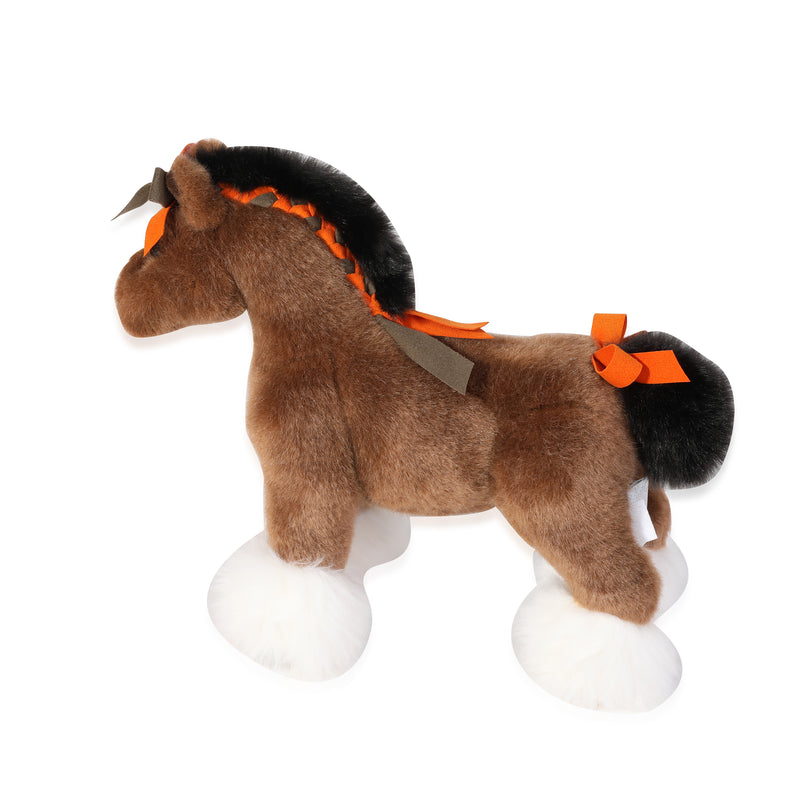 Nib Hermès Hermy Plush Small Horse Brown Other