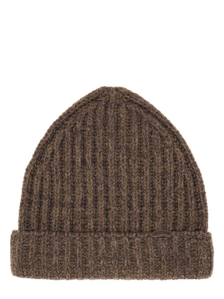 Maison Margiela S50tb0012_m13151144f Beanie — Brown Virgin Wool Beanies